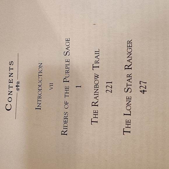 Zane Grey 3 complete novels in one book western hardback 1994 - Picture 3 of 8